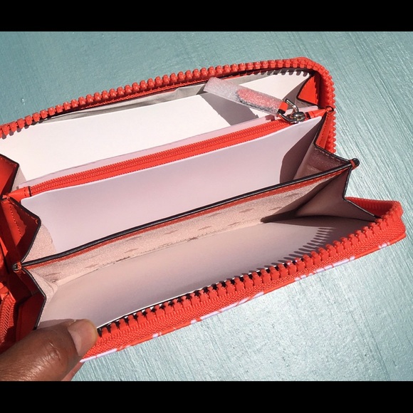 Large continental wild flower wallet - Picture 5 of 7